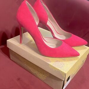 Bright Pink Shoe Size 9.5